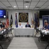 Senator Hassan and Congressman Pappas host a conversation on the PACT Act in Manchester on Thursday afternoon.