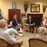 Rep. Pappas meeting with staff and residents of Hillsborough County Nursing Home