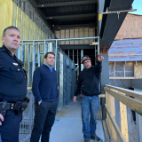 Congressman Pappas at Wolfeboro Police Department