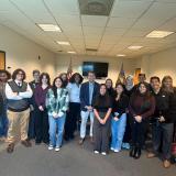 Congressman Pappas meets with McNair Scholar students and staff