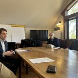 Pappas with New Hampshire forest products industry leaders