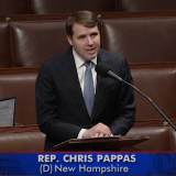 Congressman Pappas speaks on the floor in support of his legislation ahead of the vote. 