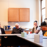 Congressman Chris Pappas with group of people