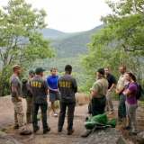 Rep. Chris Pappas with USFS team