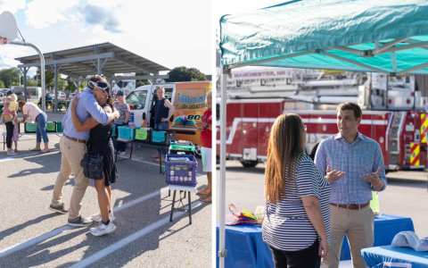 Congressman Pappas at National Night Out