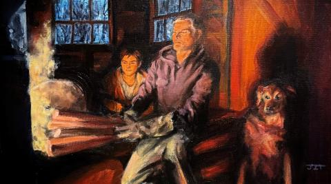 First Place: Julia Thomas, Raymond High School, “Keeping the Fire”