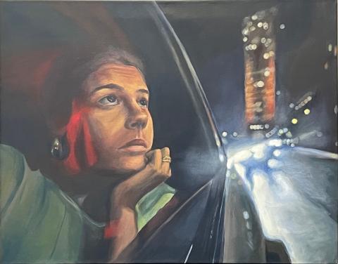 Second Place:, Sophie Roux, Manchester Central High School, “The Dreamer”