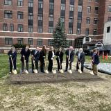 Congressman Pappas at groundbreaking ceremony.