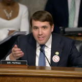 Congressman Pappas (NH-01) speaks at a joint Senate and House VSO hearing in Washington, DC.