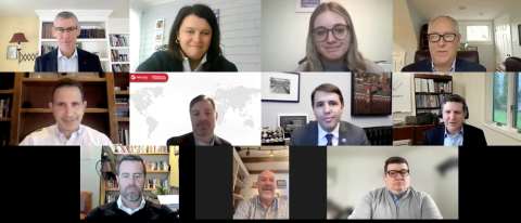 Pappas meets with New Hampshire manufacturers during a virtual meeting Friday